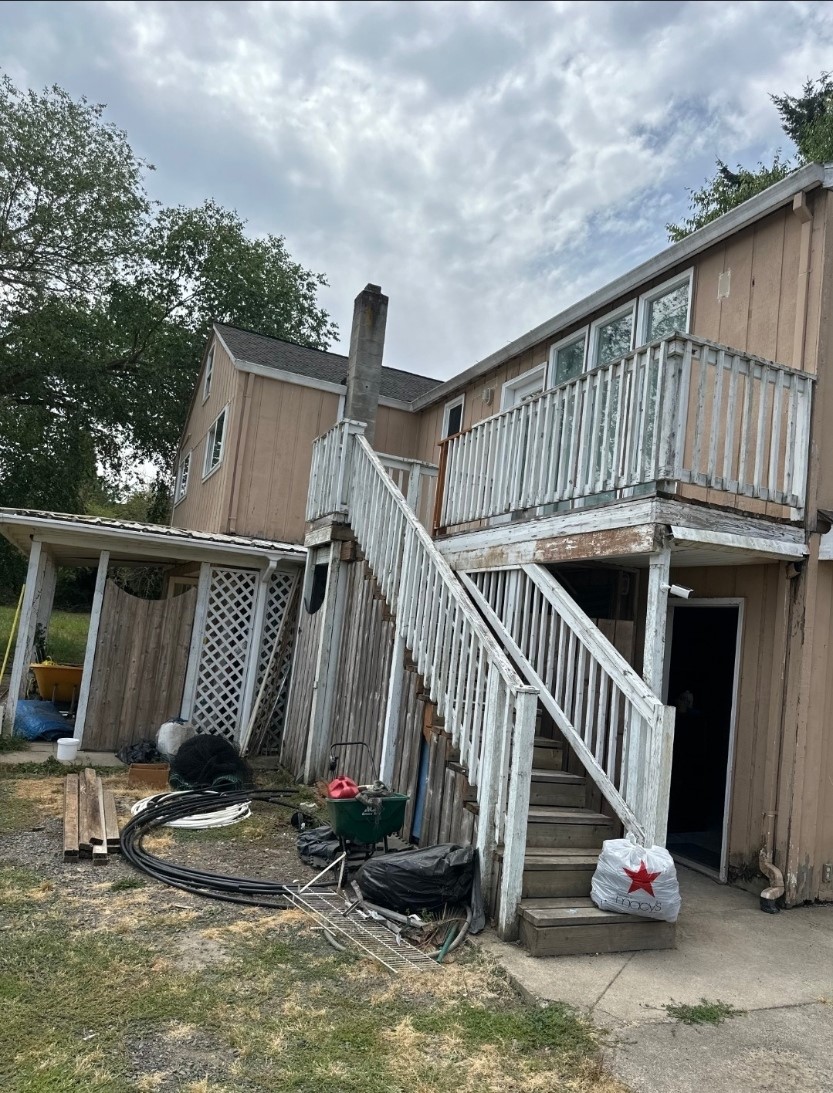Before Deck Remodel